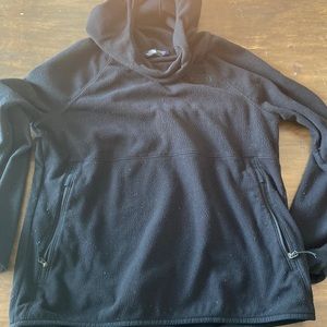 The north face fleece hoodie